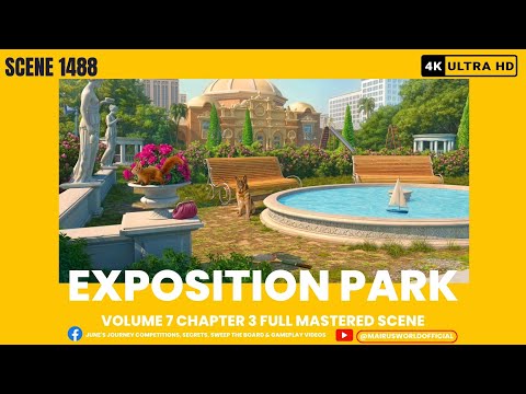 June's Journey Scene 1488 Vol 7 Ch 3 Exposition Park *Full Mastered Scene* 4K