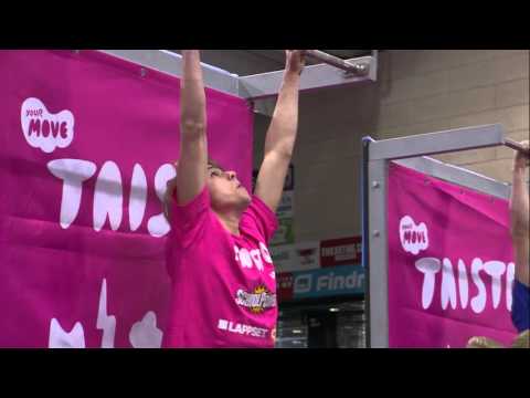 Taisto 2016 -finaalin leuanvedon 3. erässä Pyhäselän, Puolalan, Vehkalahden ja Kontiolahden koulut