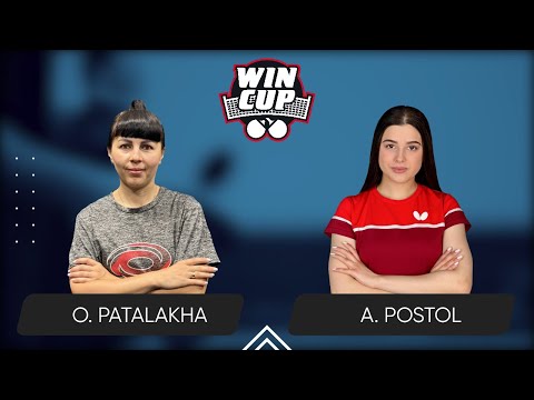 09:00 Olha Patalakha - Anastasiia Postol West 1 WIN CUP 31.08.2024 | Table Tennis WINCUP