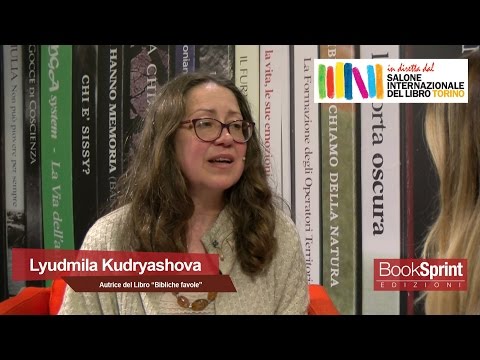 Lyudmila Kudaryashova dal Salone Internazionale del libro di Torino - BookSprint Edizioni