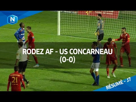 J7 - Rodez AF - US Concarneau (O-0), le résumé