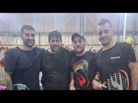 1er y único set filmado..  3 a 6 Lean y Dami vs Dario y Leandro