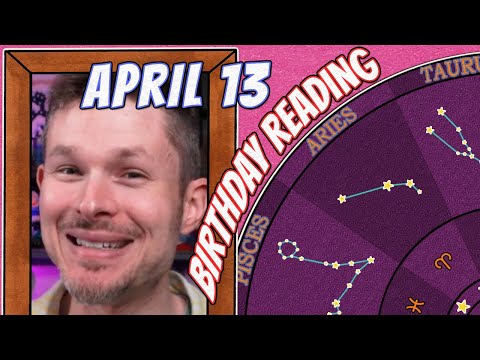 'Secret Language of Birthdays' April 13 Birthday Reading 🥞