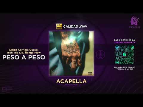 Eladio Carrión ft. Quavo, Rich The Kid, Ñengo Flow - Peso a Peso  🎙️ ACAPELLA (Filtrar IA)