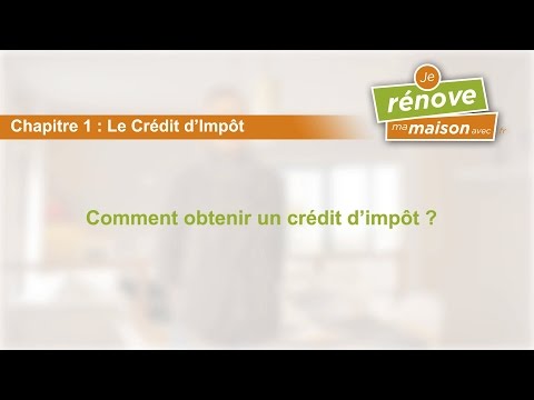 comment remplir credit d'impot 2013