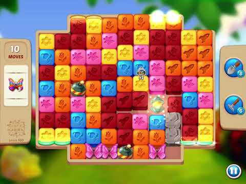 Lily’s Garden: Design & Relax - Day 7 - Level 160 - No Boosters - FULL STORY - CaroGamesNL