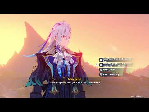 Genshin Impact 4.0 Fontaine Story Quest (No commentary)