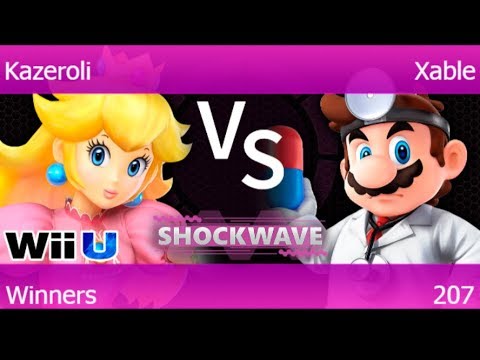 SW 207 - Kazeroli (Peach, Ryu) vs Xable (Dr. Mario) Winners - Smash 4