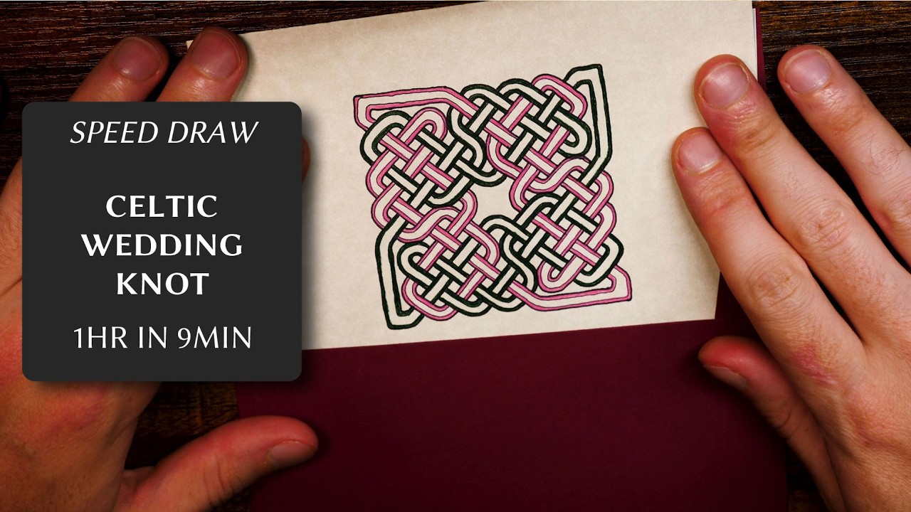 ⏩ Designing a Celtic Wedding Knot - FAST