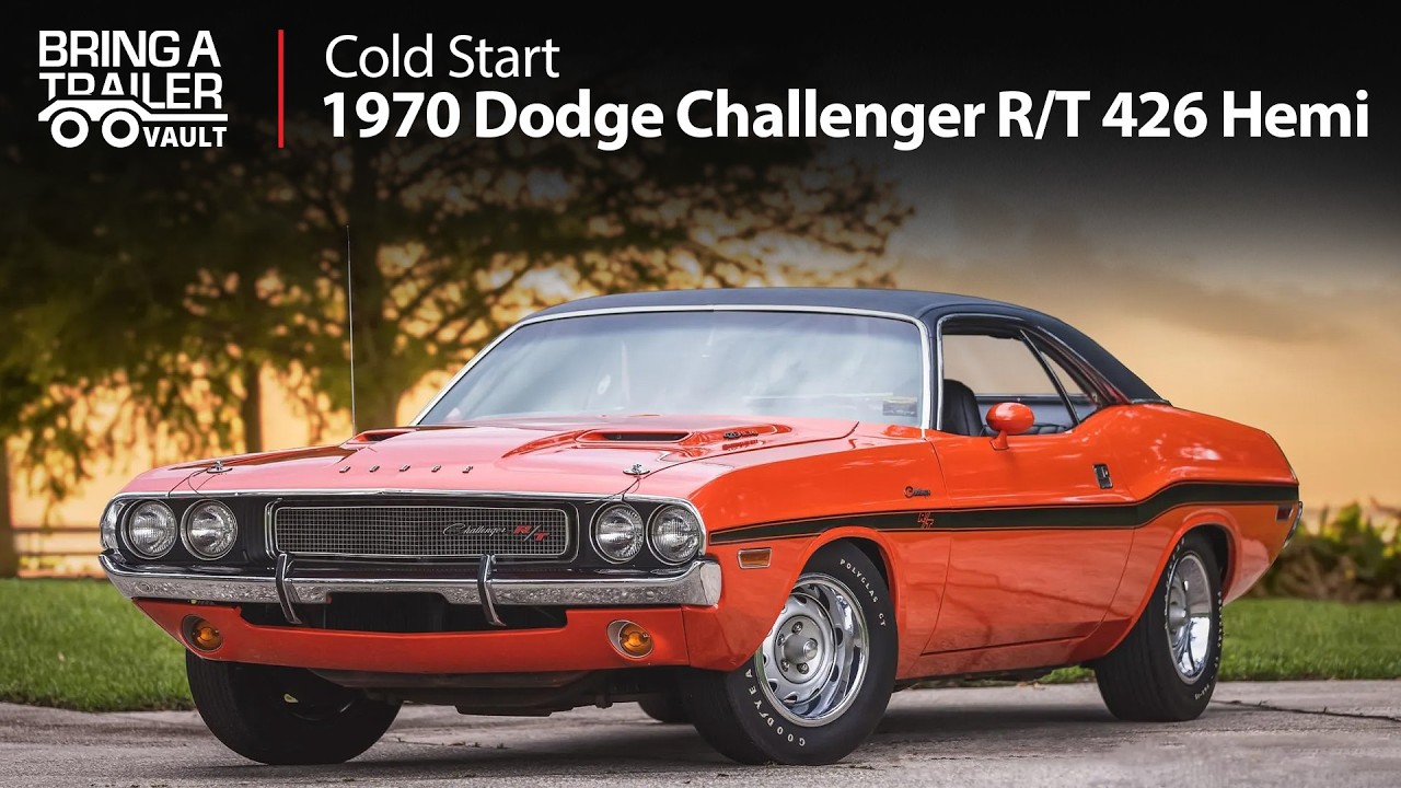 This 1970 Dodge Challenger R/T 426 Hemi 4-Speed Manual Is Muscle