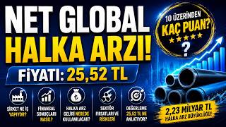 NET GLOBAL HALKA ARZI | 10 Üzerinden Kaç Puan?