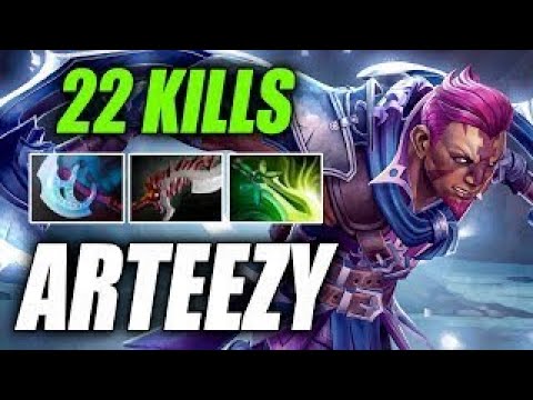 EG Arteezy • Anti-Mage • 22 kills — Pro MMR Gameplay Dota 2
