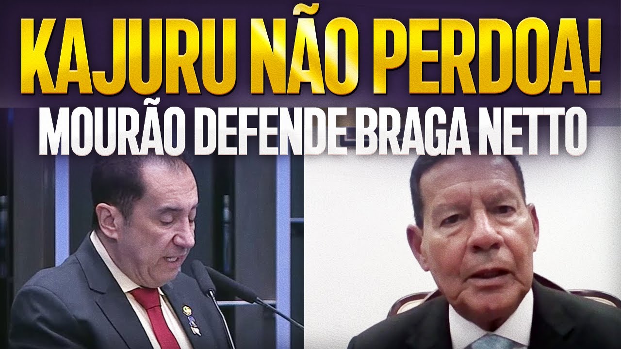 KAJURU EXPÕE TUDO! BOLSONARO E BRAGA NETTO NÃO TÊM COMO ESCAPAR! MOURÃO PASSA A MAIOR VERGONHA!