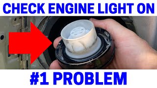 Check Engine Light On - Easy Fix! P0440 P0441 P0442 P0443 P0446 P0453 P0455 P0456