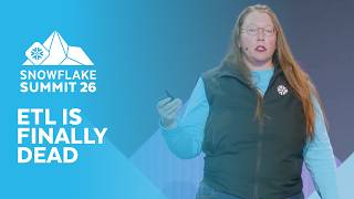 ETL Is Dead. What Comes Next for Data Engineers? | Snowflake Summit 2026