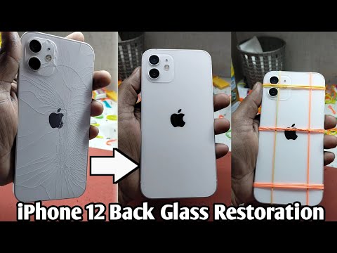 iPhone 12 BACK GLASS REPLACEMENT || BACK GLASS REPLACEMENT