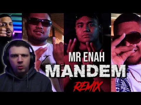 Mr Enah ft. Mac11 & Sydney Yungins - Mandem Remix (Official Music Video) - UK Reaction