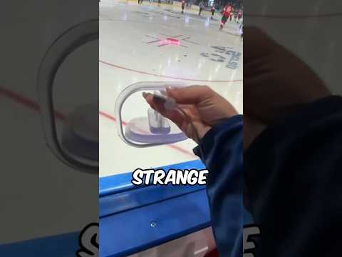 The Strange Hole in Hockey Glass! 😱🏒