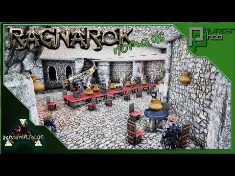 Ark: Ragnarok Nomads 77 - MAKING THE TAVERN HALL
