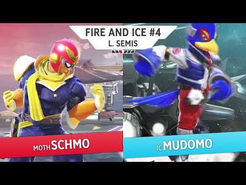 Schmo (Captain Falcon) vs Mudomo (Falco) - Fire and Ice #4 Losers Semi Finals