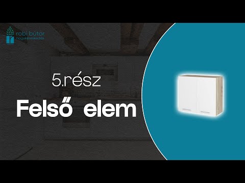 Konyhabútor - A felső elemek