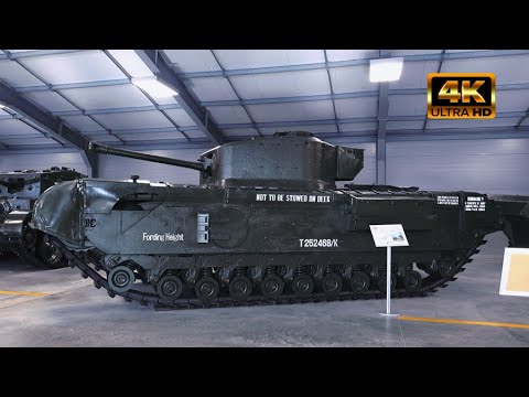 Mk.IV «Churchill» FLAMETHROWER TANK / 4K ULTRA HD