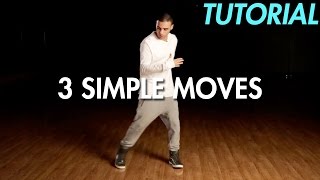 3 Simple Dance Moves for Beginners (Hip Hop Dance 