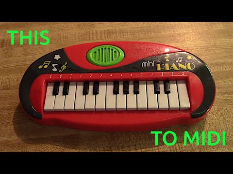 DIY MIDI Controller From Toy Piano — Cheap + Effective Electronics Hack