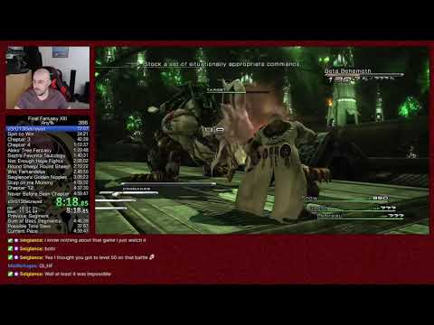 FFXIII PS3 any% 4:58:10 [WR 7/6/21]