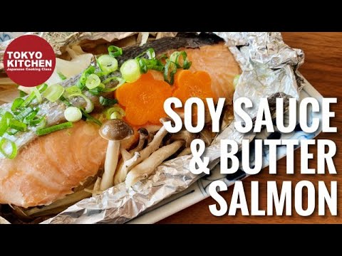 HOW TO MAKE SOY BUTTER SALMON | Salmon cooked with Soy Sauce and Butter.
