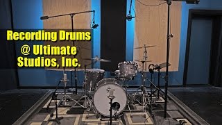 Recording Drums at Ultimate Studios, Inc