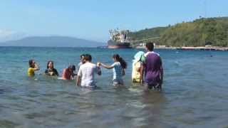 preview picture of video 'DFC Youth Camp 2013 - Water Baptism'