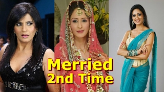 15 Popular Indian TV Actresses Who Got Married A Second Time video