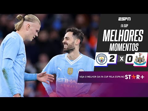 Gols e lances de Manchester City x Newcastle United