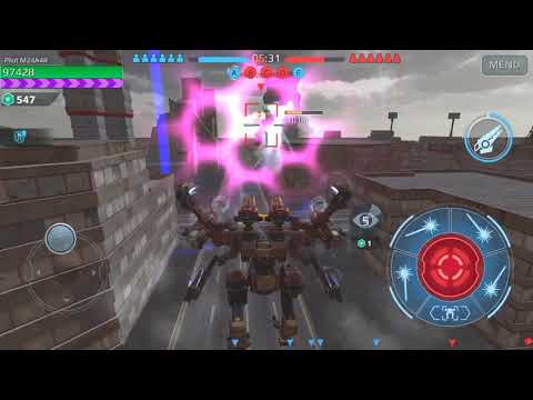 War Robots - Test server Ares Hussar game play.