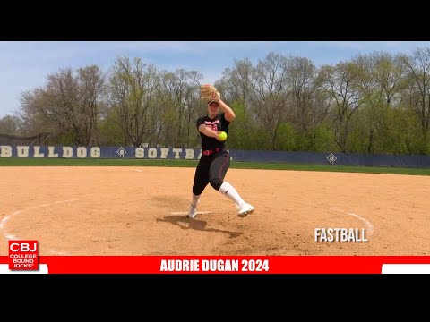 Audrie Dugan 2024 Pitcher/Power Hitter Softball Skills Video
