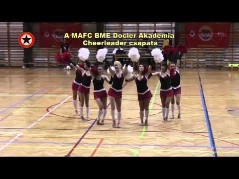 MAFC BME Docler Akadémia Cheerleader Show és Szász Kitti bemutató a Dunakeszi Kinizsi ellen