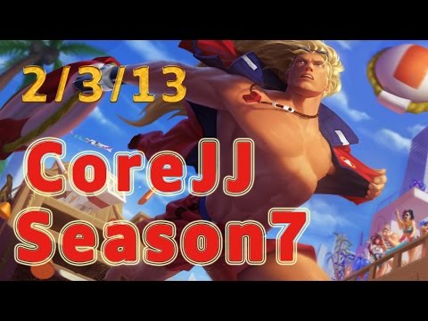 SSG CoreJJ Taric Support vs Thresh Patch 7.3