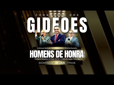 CONGRESSO DOS HOMENS - PRIMEIRA ASSEMBLEIA DE DEUS ALEM PARAIBA-MG - 25/01/2026