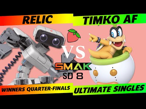 SMAK-SD8 Winners Quarter-Finals - Relic (R.O.B.) vs. Timko AF (Iggy) - SSBU