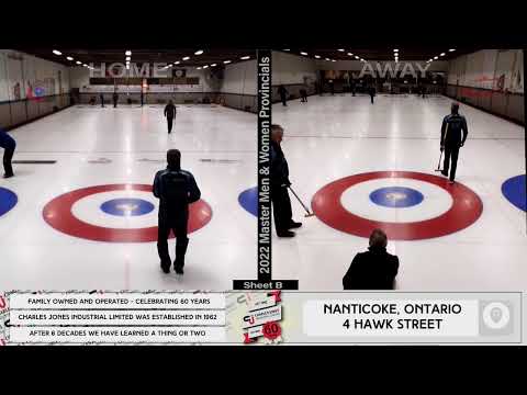 CurlONTV 2023 Master Championships - Karbashewski vs Clark