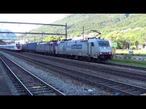Bahnverkehr am 28.06.15 – „Mit 3 Dampfloks nach Chiasso“
