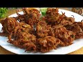 Ghar Par Banayein Bilkul Market Jaise Crispy Onion Pakode ♥️ | Kanda Bhajia Recipe | Ramadan Special