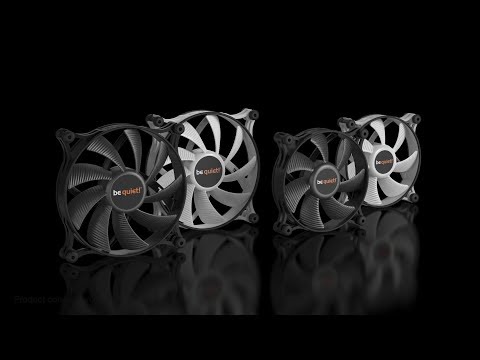be quiet Lüfter Shadow Wings 2 120mm schwarz video preview