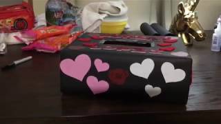 Last Min Valentines Day Shoe Box For School