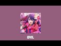 yoasobi - idol (Oshi no ko : OP) || slowed + reverb