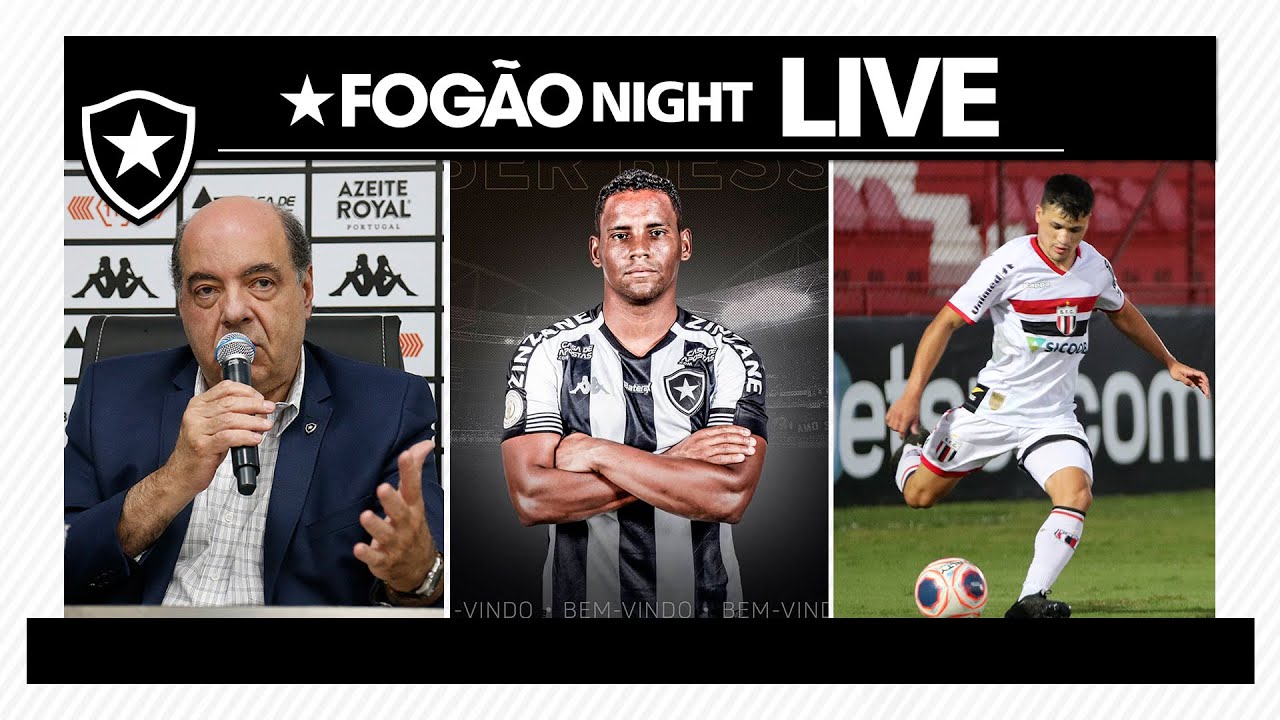 LIVE | Botafogo S/A, Eber Bessa confirmado e a espera por Ronald