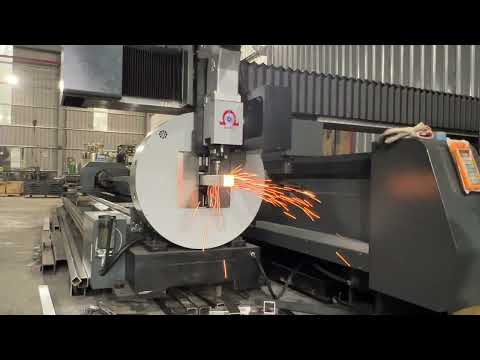 Laser Cutting - Plate+Pipe：Cut the AL tube to many  short pieces (No.B20)