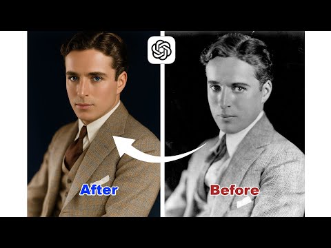 Colorize Black & White Photo Using ChatGPT – Enhance