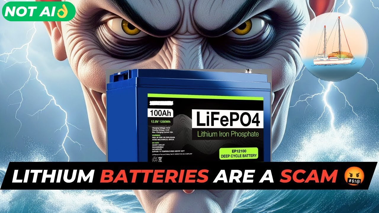 Watch this BEFORE you Spend Thousands! Lithium battery for Your Sailboat.